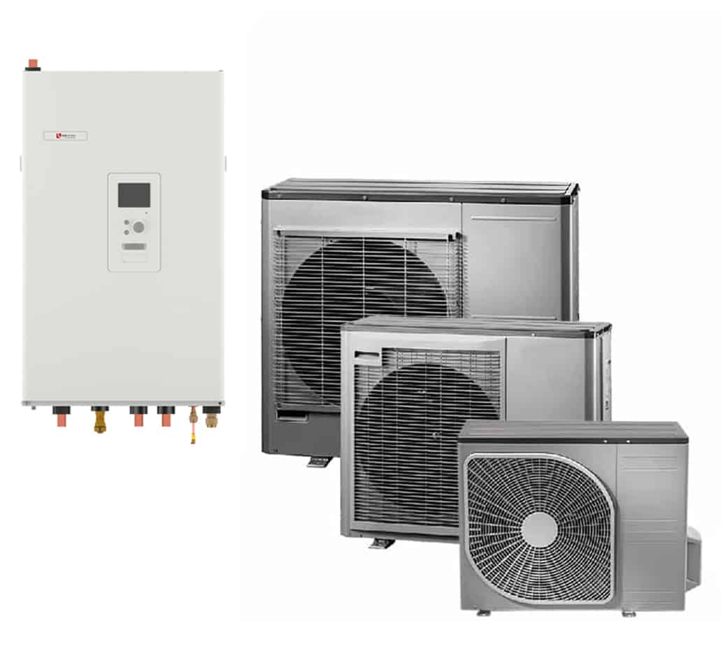 Inverter õhk-vesi soojuspump Alpha Innotec Split - Soojuskeskus